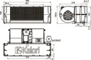 Kalori Super K ED4 7,5kW  kennopuhallin 12V