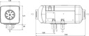 Webasto Air Top AT2000STC Diesellämmitin 12V yleisasennussarjalla