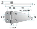 Sarana 80X44/135 3MM