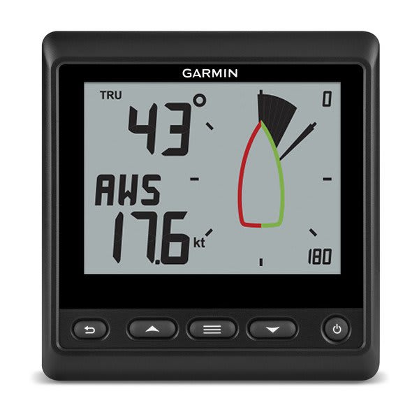 Garmin GNX  johdollinen purjehdusmittaristo.  43mm. GNX Wind, GNX 20, gWind wired