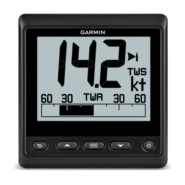 Garmin GNX  johdollinen purjehdusmittaristo.  43mm. GNX Wind, GNX 20, gWind wired