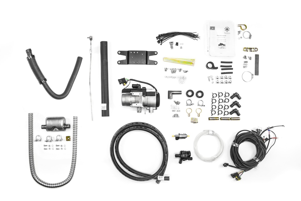 Autoterm Flow 5B bensiinilämmitin 12V moottorin esilämmittämiseen