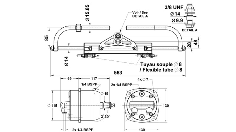 L&S Hydrauliohjauspaketti LS 175 PRO 