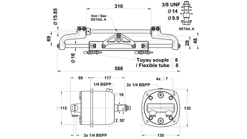 L&S Hydrauliohjauspaketti LS 225 PRO