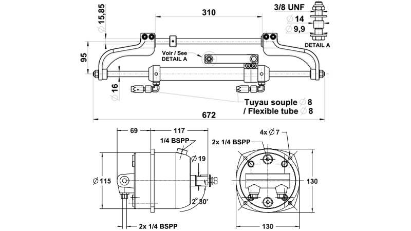 L&S Hydrauliohjauspaketti LS 232 C 