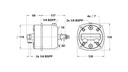 L&S Hydrauliohjauspumppu 26 HB takaiskuventtiilillä  