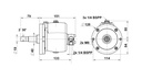 L&S Hydrauliohjauspumppu 29 CT 30 takaiskuventtiilillä  