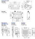 Furuno FM-4800 VHF DSC radio, GPS ja AIS vastaanotin