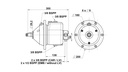 L&S Hydrauliohjauspumppu 60 CT takaiskuventtiilillä – 8°  