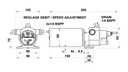 L&S kääntösuuntapumppu RV 2 - 24 Volt  