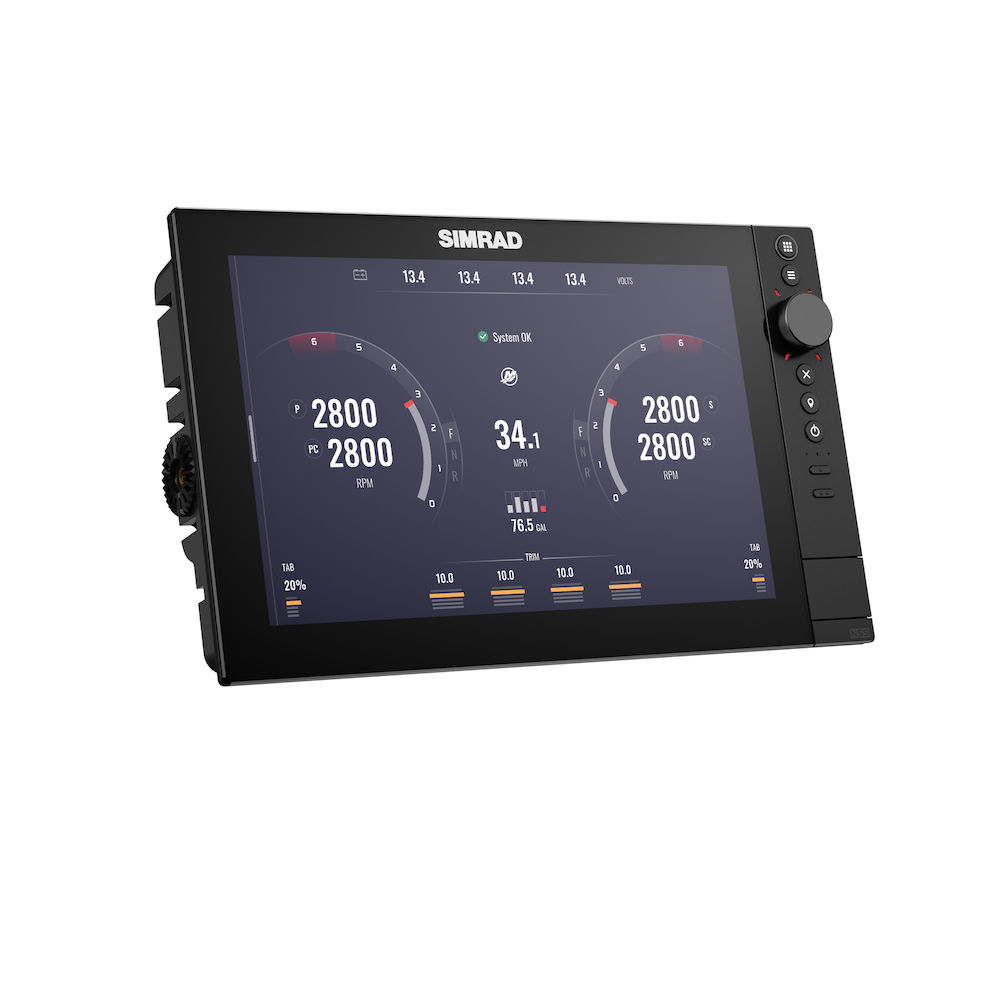 Simrad NSS 4-12" monitoiminäyttö ilman luotainta