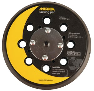 Mirka Deros alustalla 125mm tarra 28r 130g