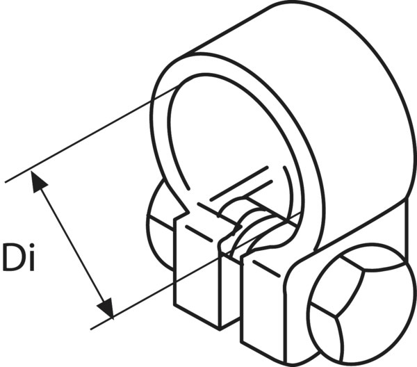 Webasto Pakoputken kiristin RST 24 mm pakoputkelle (27-29mm)