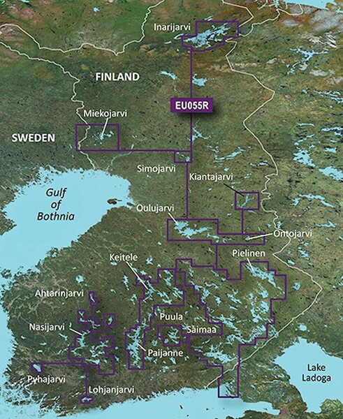 Garmin Navionics+merikartta HXEU055R -BlueChartSuomen järvet (FI)