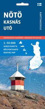 Nötö Kasnäs Utö, veneilykartta 1:50000