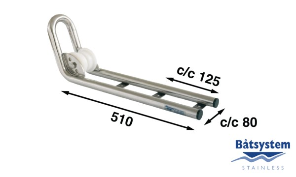 Båtsystem 1400 uimatason Ankkurirulla 15 KG