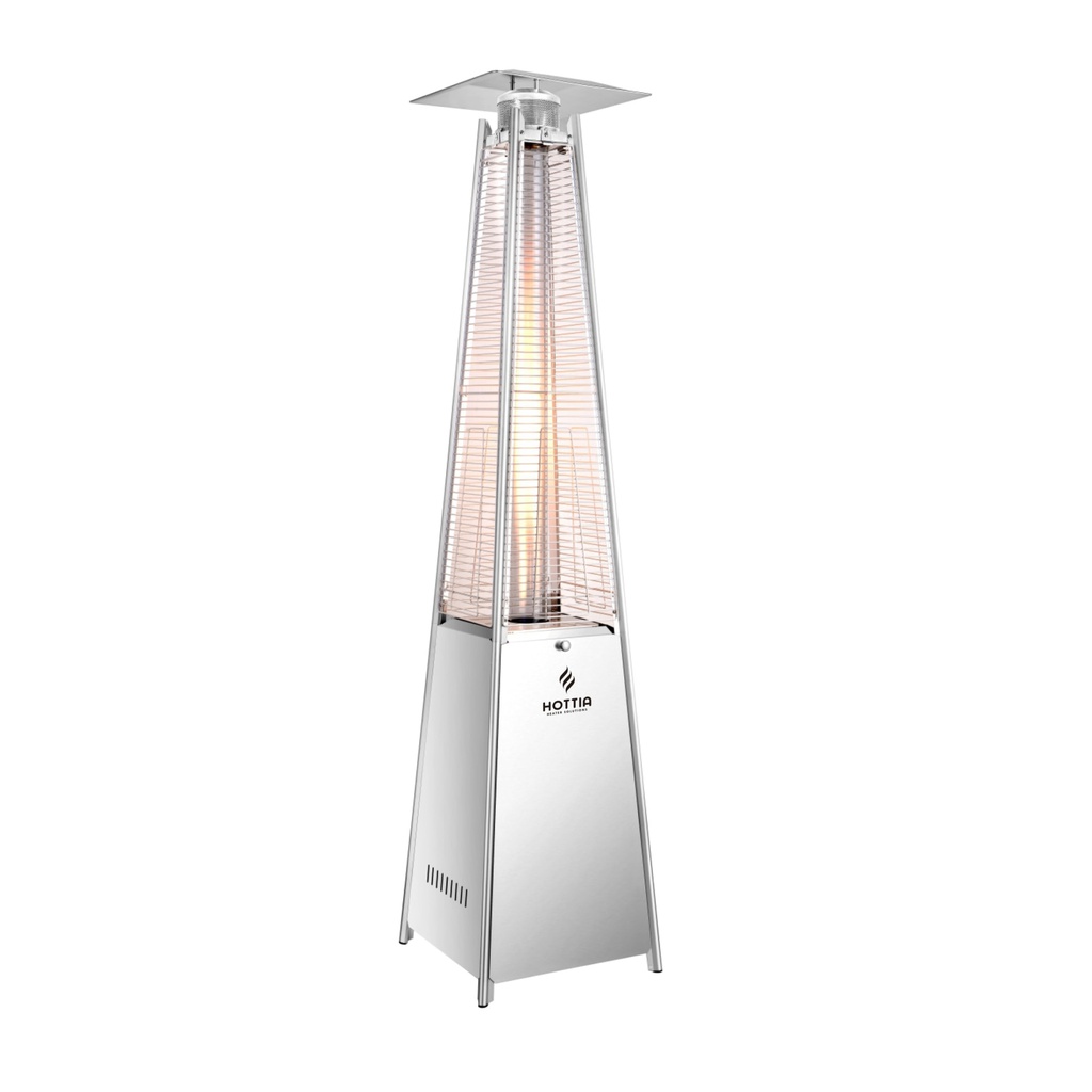 Hottia Tower terassilämmitin metalli 13000W, kaasu