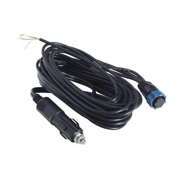 Lowrance virtajohto tup.syt. HDS/ELITE, TI/TI2 ja Hook1 5-9 malleille