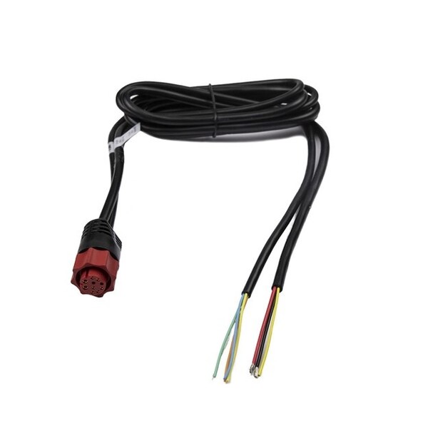 Lowrance virtajohto HDS/ELITE, TI/TI2 ja Hook1 5-9 -laitteille. Mukana NMEA 0183 johdot