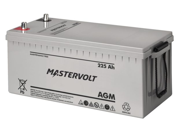 Mastervolt AGM akku 12/225 Ah