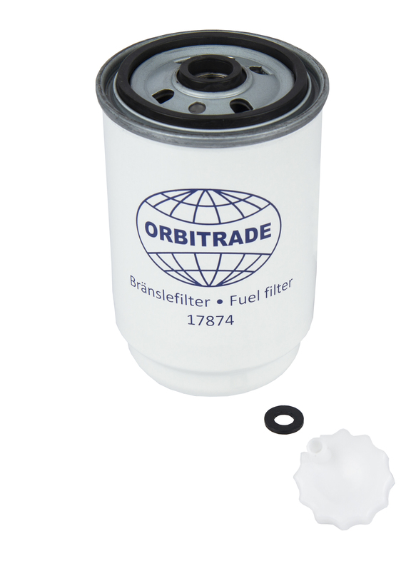 Orbitrade, polttoainesuodatin Volvo D6, D7, D22, D40-D44, D300