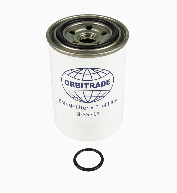 Orbitrade, polttoainesuodatin Yanmar 4JH 129574- 55711 129574-55710, KC 82D