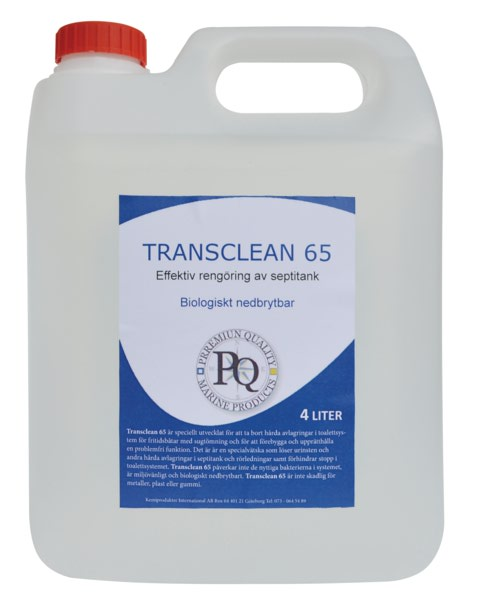 Transclean Septitankin pesuaine, 4L