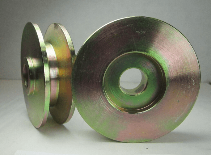 Hihnapyörä, Einzel 3,4" x 1/2" V, 17mm porauksella