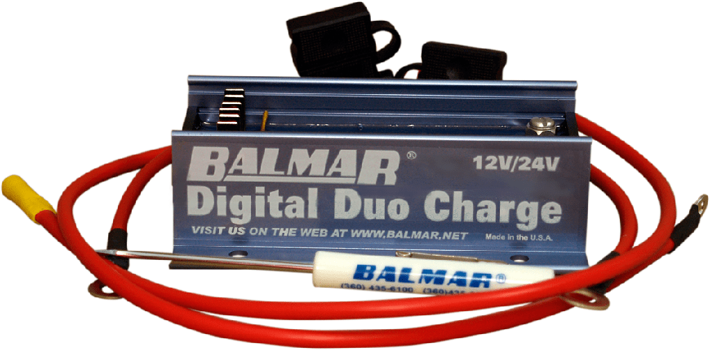 Balmar Digital Duo Charge, 12/24 V, kaapelilla