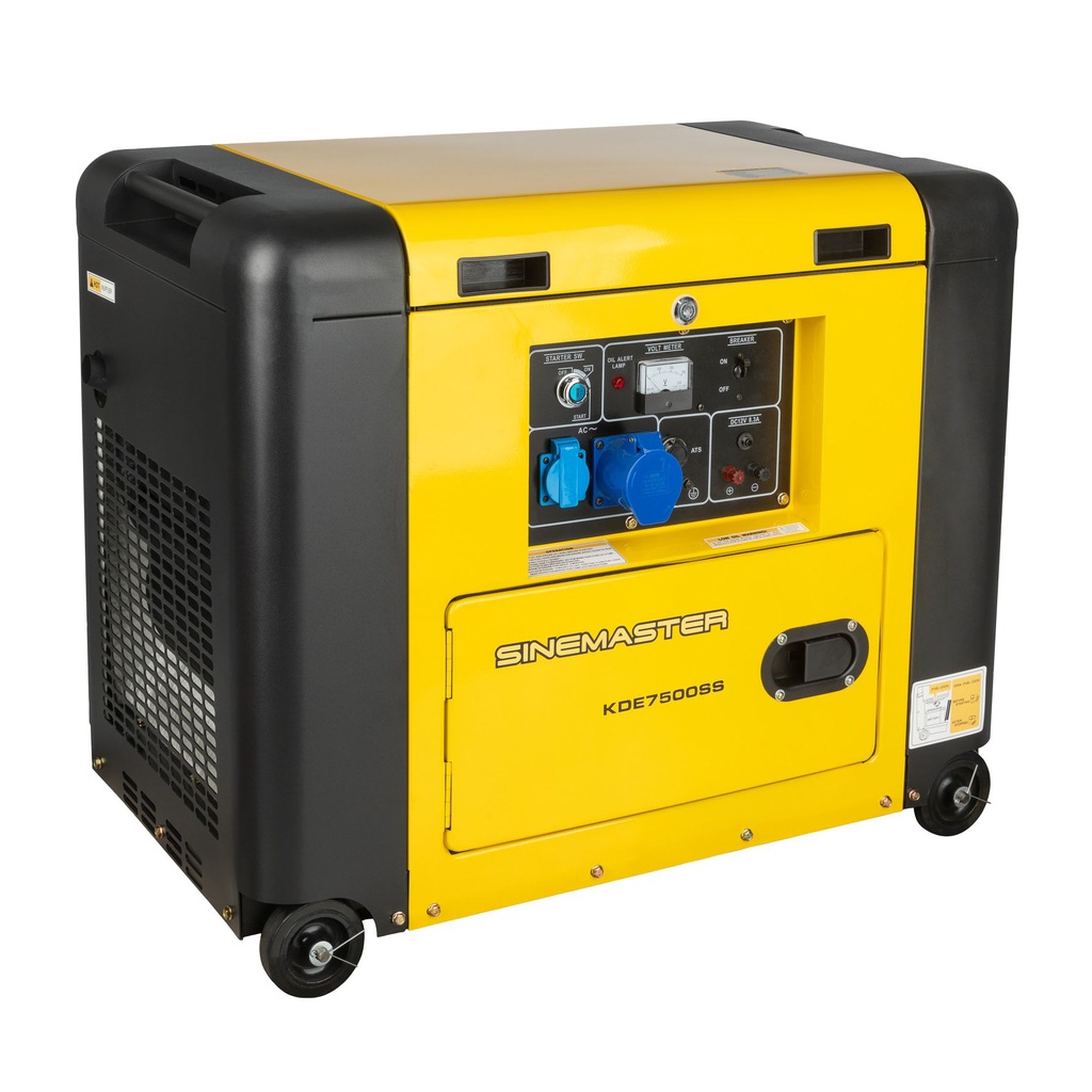 Sinemaster KDE7500SS 230V diesel aggregaatti