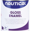 NAUTICAL Gloss enamel ruosteenpunainen 750ML