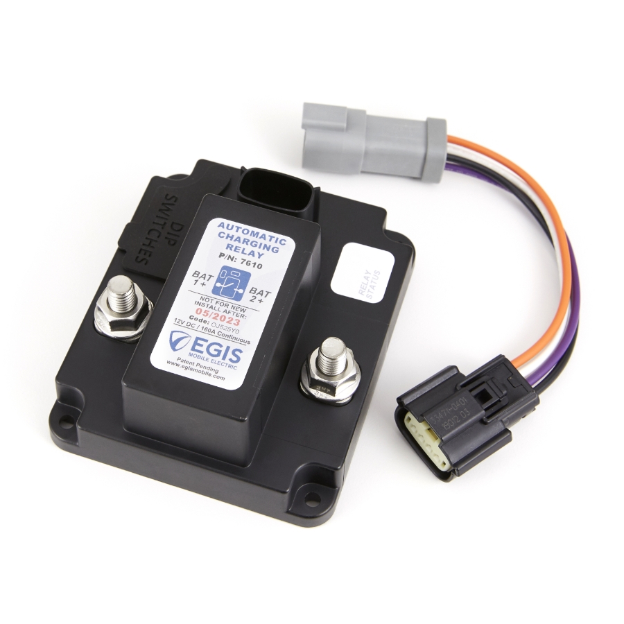 Programmable ACR Automatic Charging Relay  - 160 A / 12 V