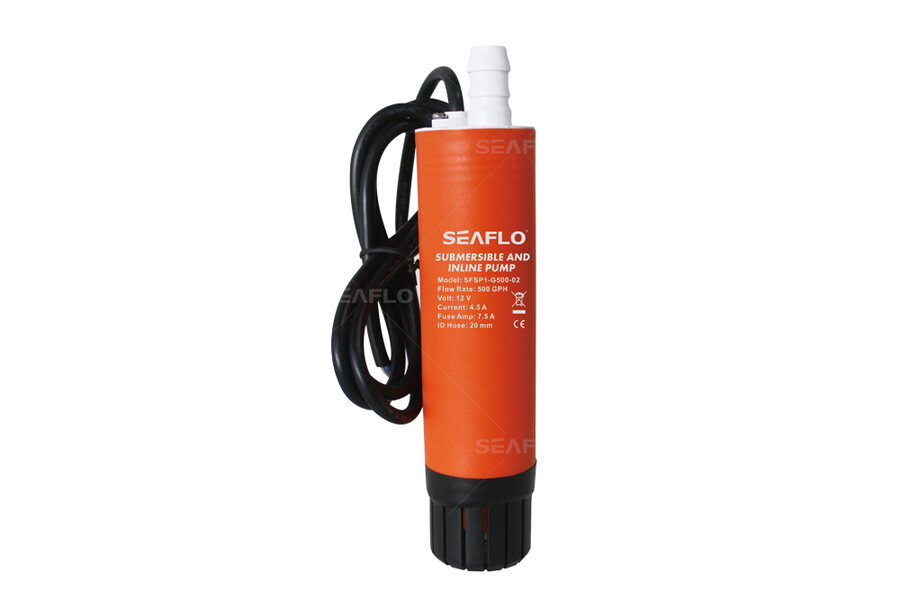 Seaflo12V  in-line uppopumppu vedelle ja dieselille