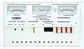 Lataussäädin Sunwind 20 AVAB