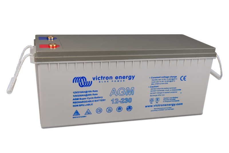 Victron 12V/230Ah AGM Super Cycle Akku (M8)