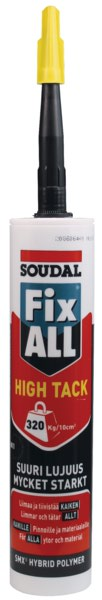 Soudal Fix All high Tack 290ml musta