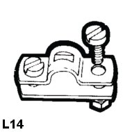 Ultraflex kaapelinpidein L-14