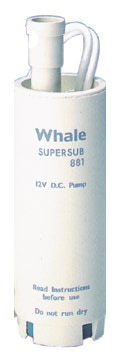 Whale makeavesipumppu, uppopumppu 12l/min 12V