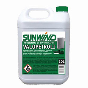 Sunwind puhdistettu valopetrooli 10L