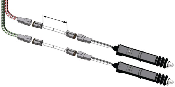 Ultraflex KE20 jatkojohtosarja ultraflex trimmeille