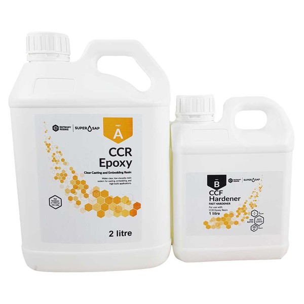 Super Sap CCR kirkas valuepoksi. Resin 2 l