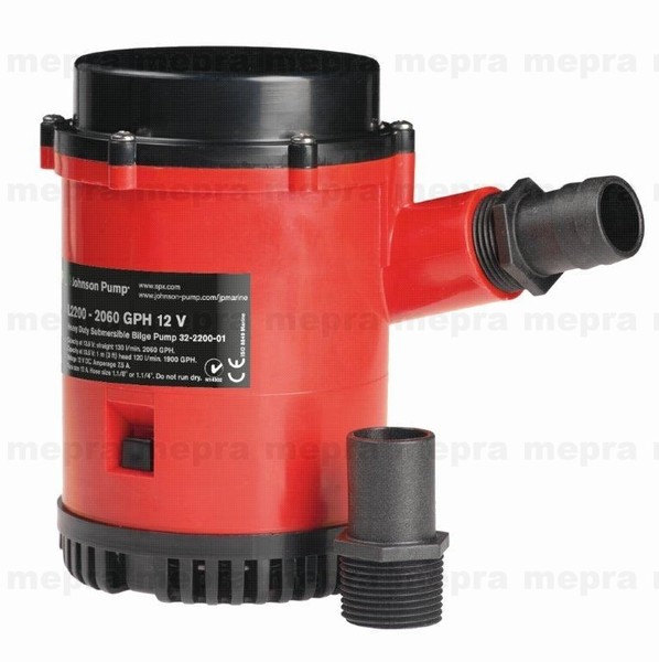 Johnson Pump L2200 Suurteho Pilssipumppu 24V 100L/min