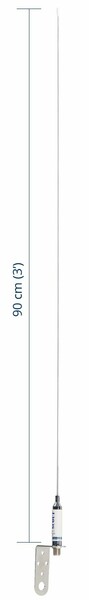 Scout KS-30A 3 db AIS taajuuksille sopiva ruostumaton teräsantenni 0,9m