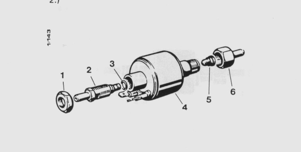 Polttoainepumppu 12V Eberspächer D5L