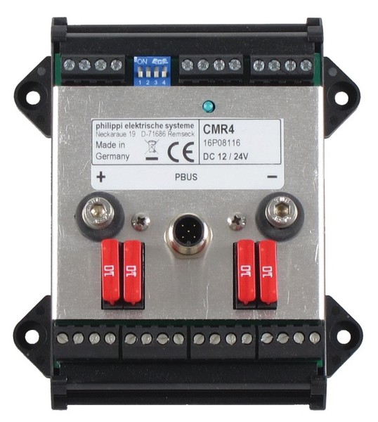 Philippi CMR PBUS ohjattava releikkö 4X10A + 4X pwm + 4X input