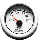 [21352050] WEMA Volttimittari 24V analoginen