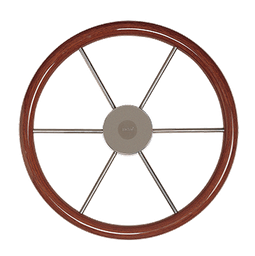 [KW45] Ohjauspyörä KW45 (Ø 450 mm), mahonkikehällä