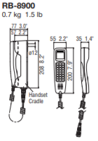 [00002092100] FM-8900S vesitiivis lisäkäyttöpaikka