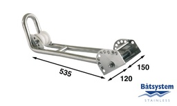 [9519037556] Båtsystem 1405 kipattava Ankkurirulla 15 KG