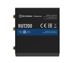 [RUT200] Teltonika RUT200 4G/LTE/WLAN -reititin Cat4 1 SIM paikka, ulkoiset antennit